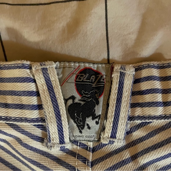 Blaze Riding Gear stripped jeans/pants - Picture 4 of 6